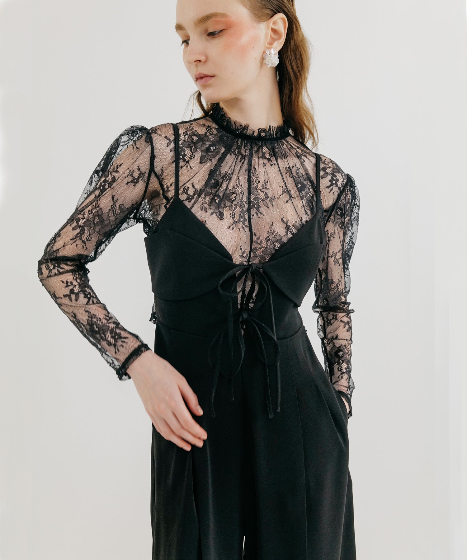 DOUBLE RIBBON JUMPSUIT