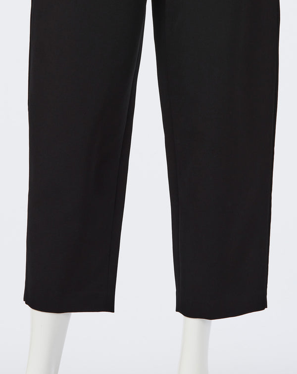 FAUX WAIST CURVE PANTS