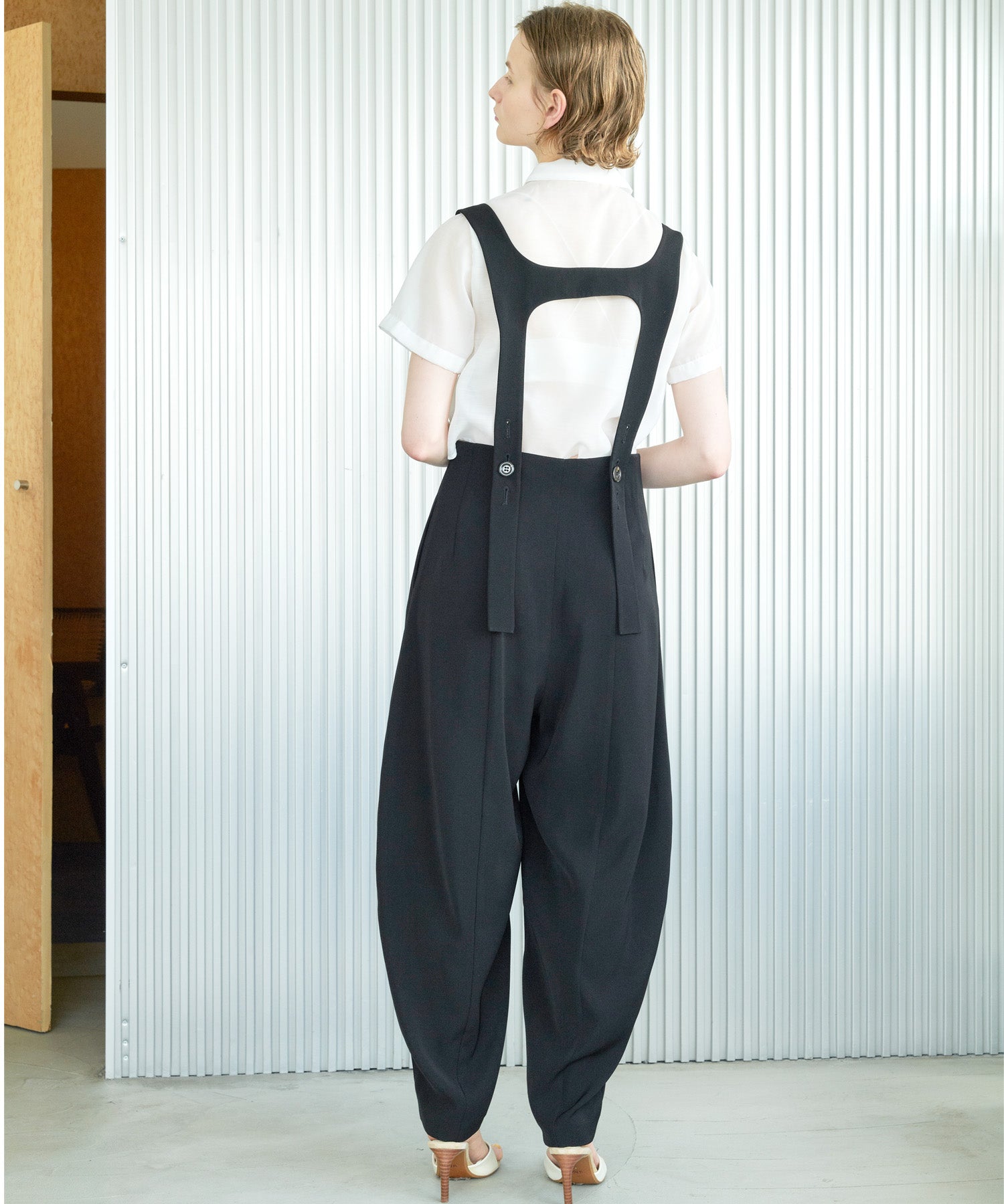 2WAY H-STRAP COCOON PANTS