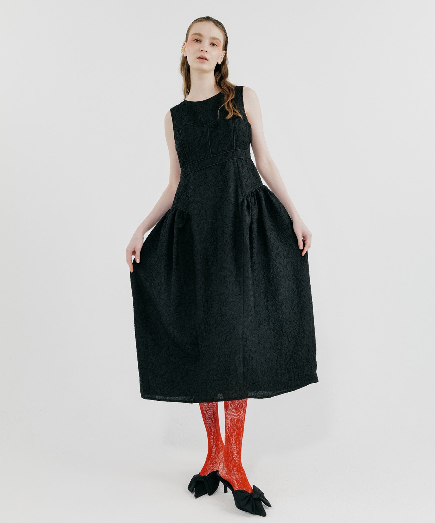 トップス LAEMUSE BALLOON BUSTIER LAEMUSE 2025ドレスコレクション | BALLOON BUSTIER | タフタ