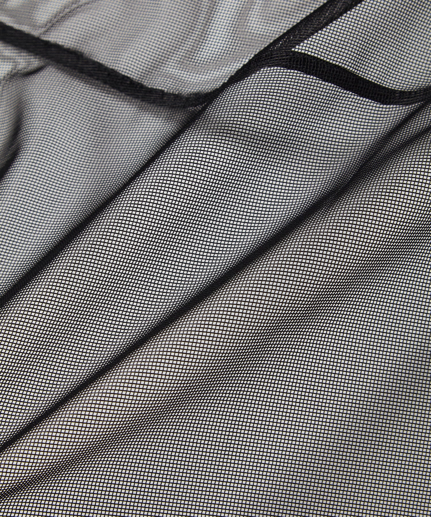 MESH TIERED SKIRT