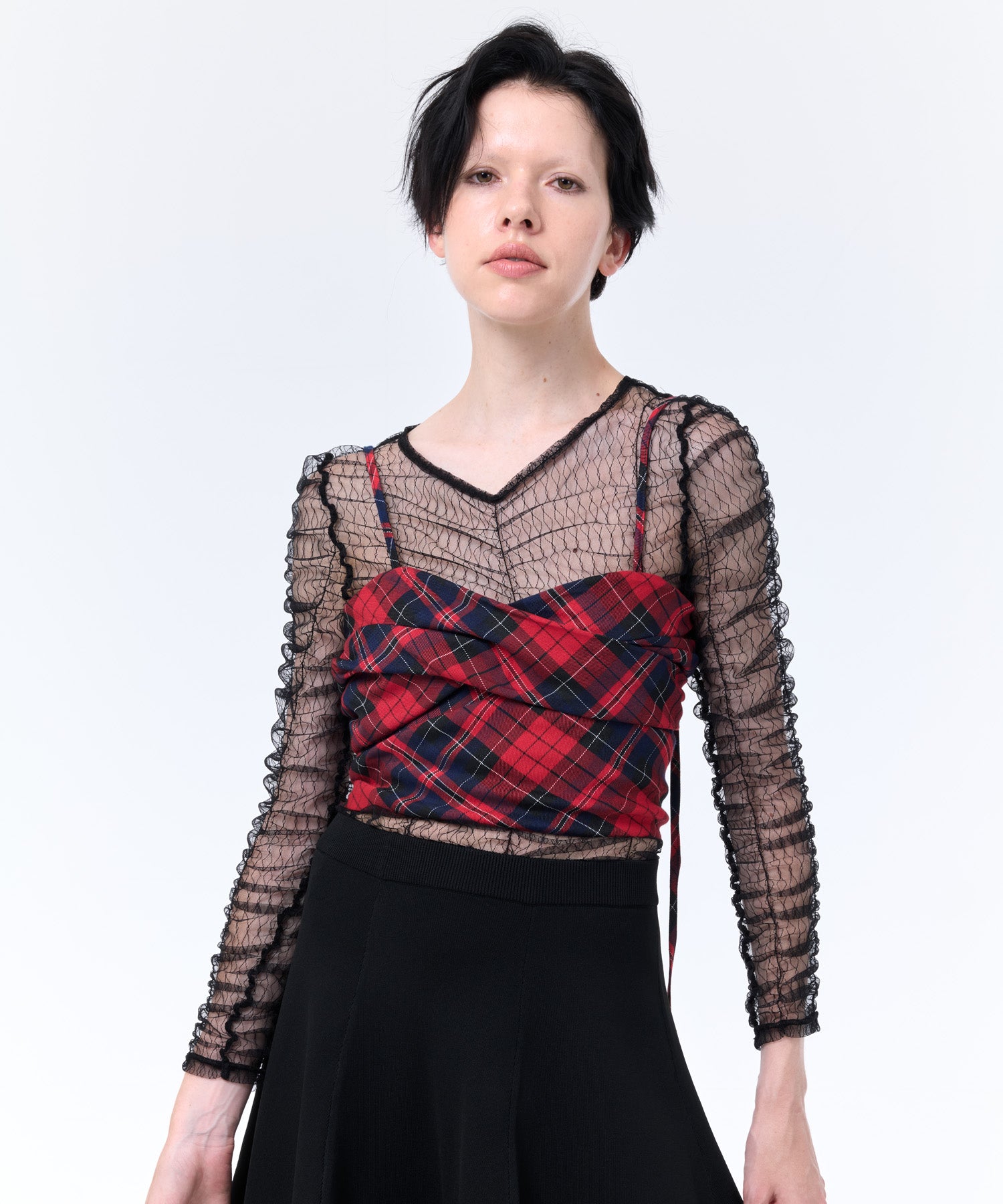 トップス LAEMUSE BALLOON BUSTIER LAEMUSE 2025ドレスコレクション | BALLOON BUSTIER | タフタ