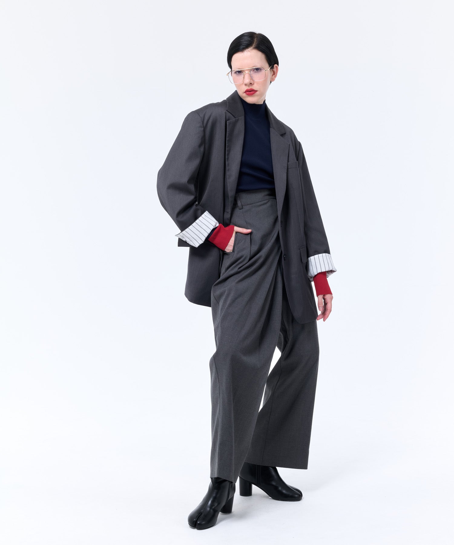 WIDE WRAP PANTS