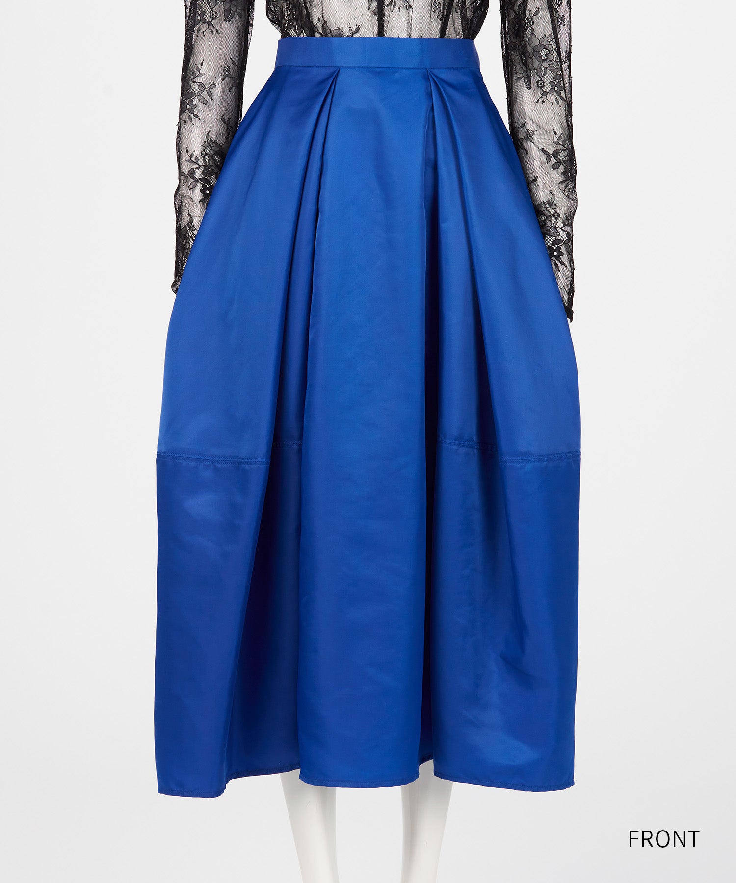 TAFFETA COCOON SKIRT