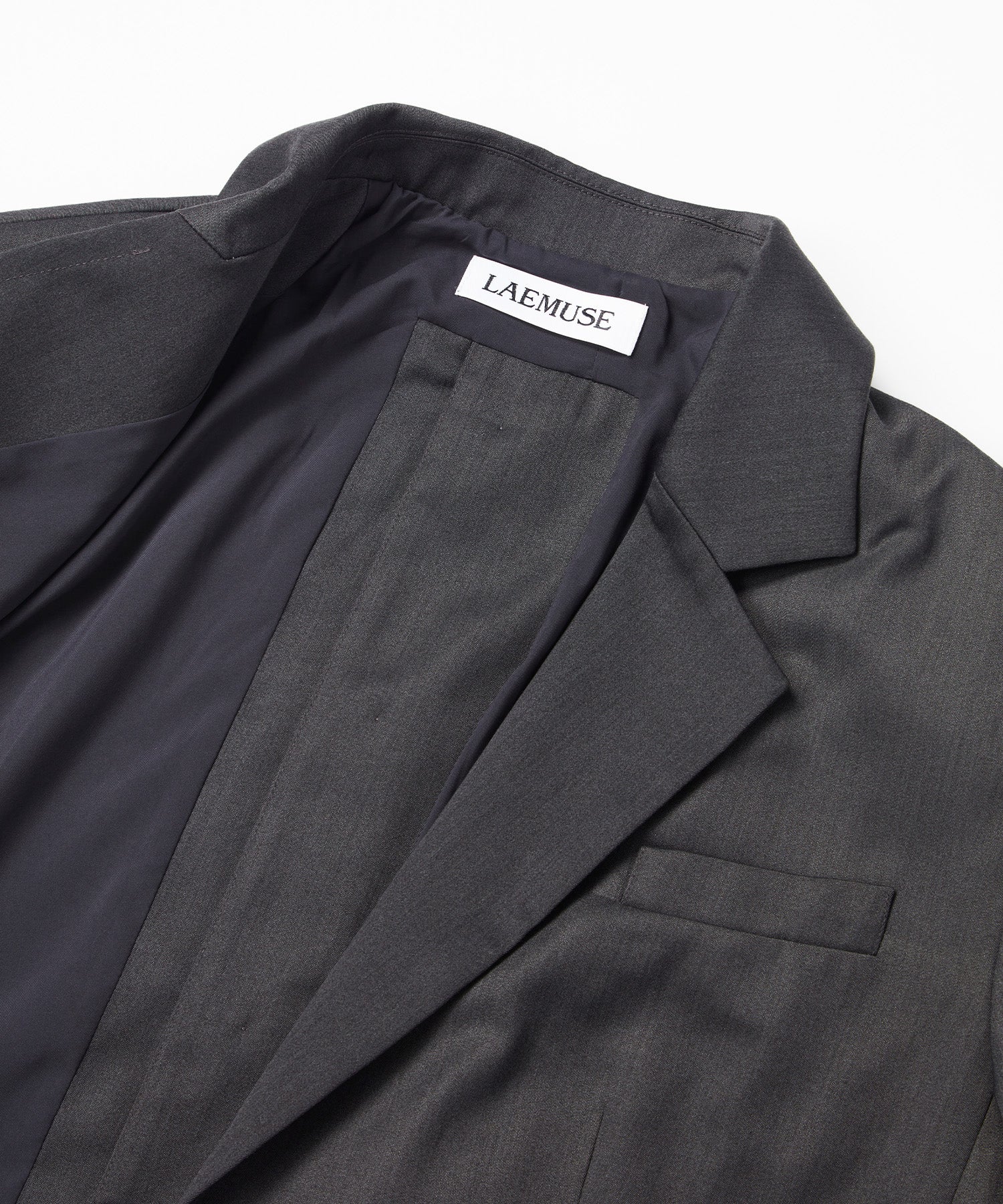 BACK BUTTON OVERSIZED JACKET