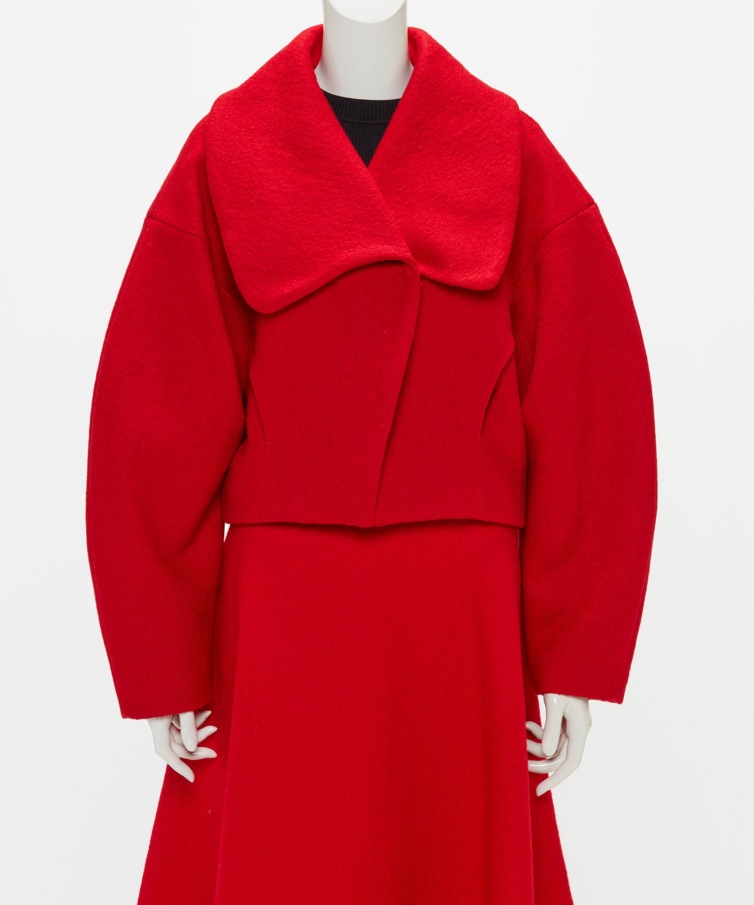 BIG COLLAR SHORT JACKET