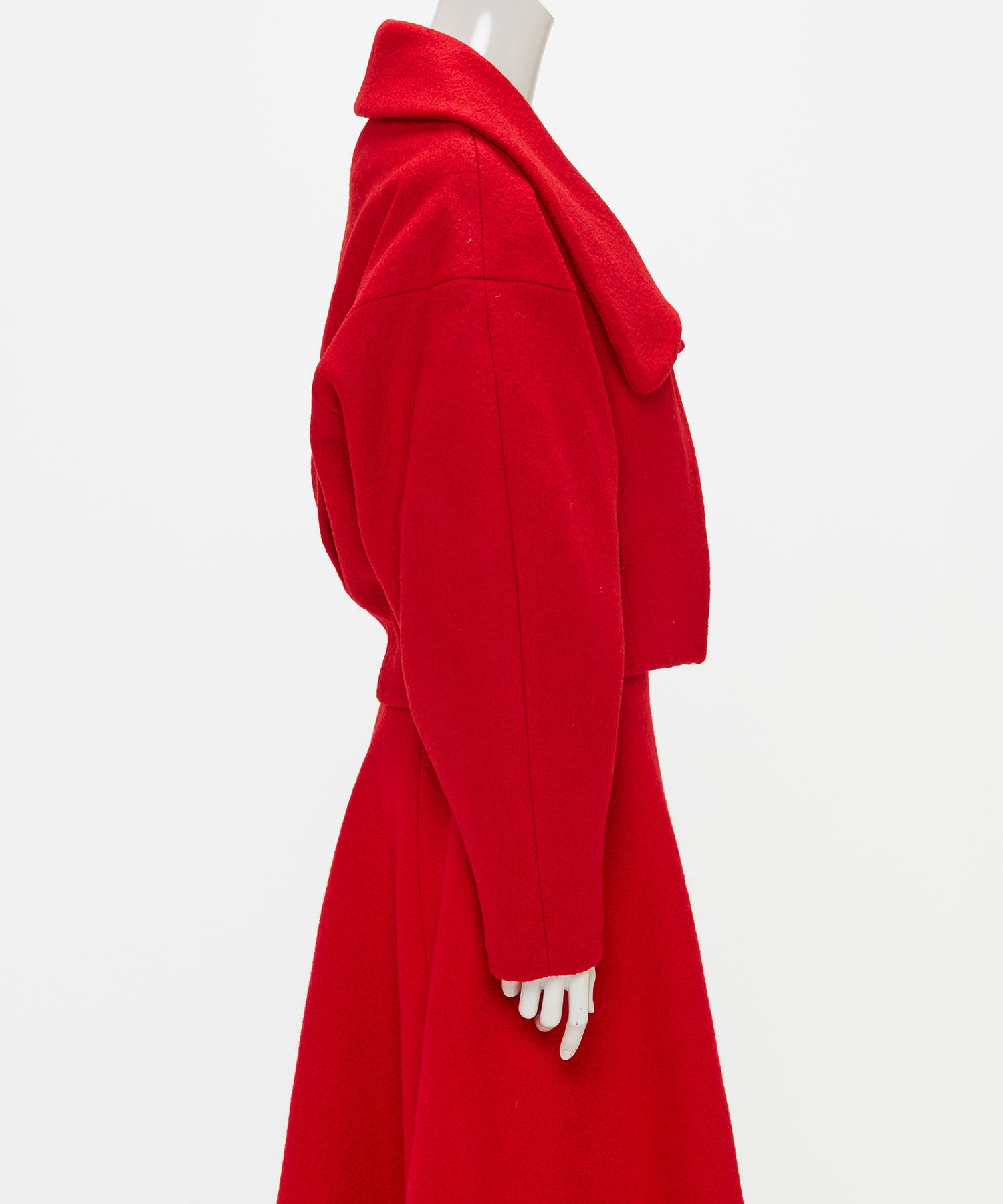 BIG COLLAR SHORT JACKET