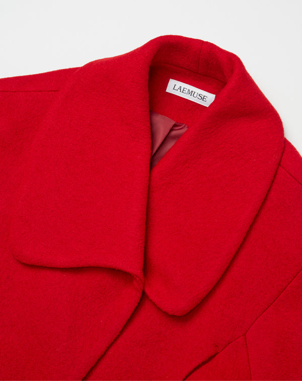 BIG COLLAR SHORT JACKET