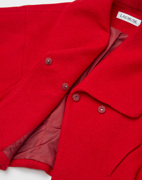 BIG COLLAR SHORT JACKET