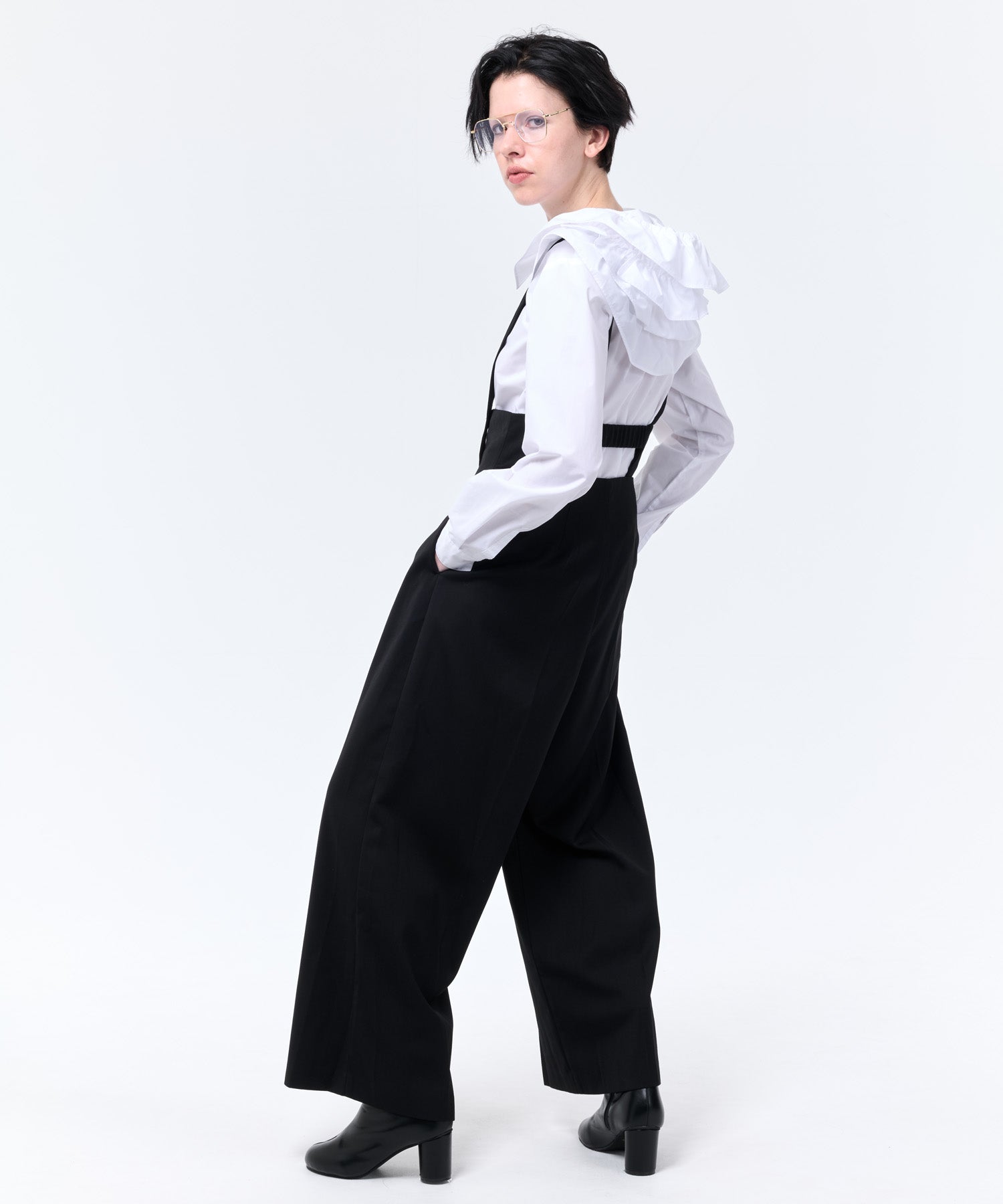H-STRAP HIGH WAIST PANTS