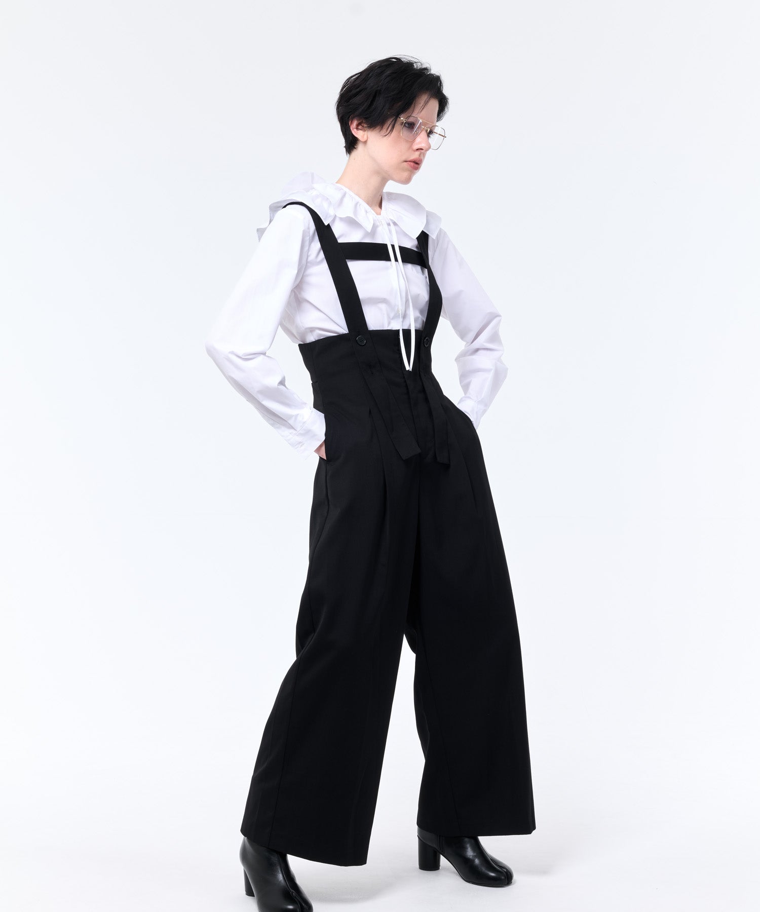 H-STRAP HIGH WAIST PANTS
