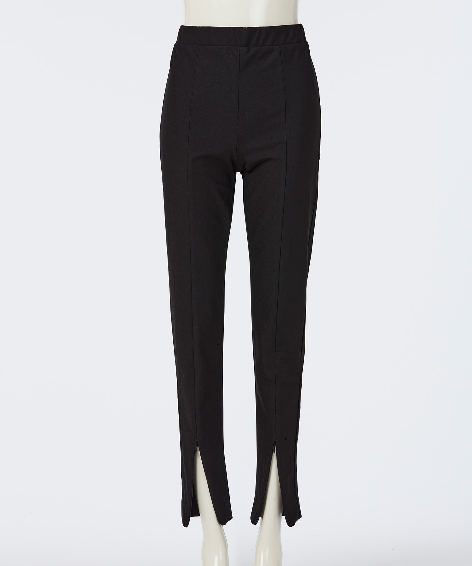 ZIP-OFF SLIT SLIM PANTS