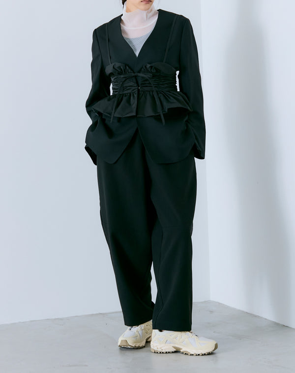 COCOON SILHOUETTE PANTS