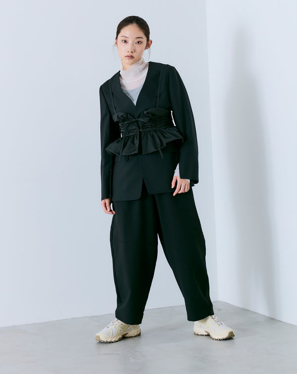 COCOON SILHOUETTE PANTS